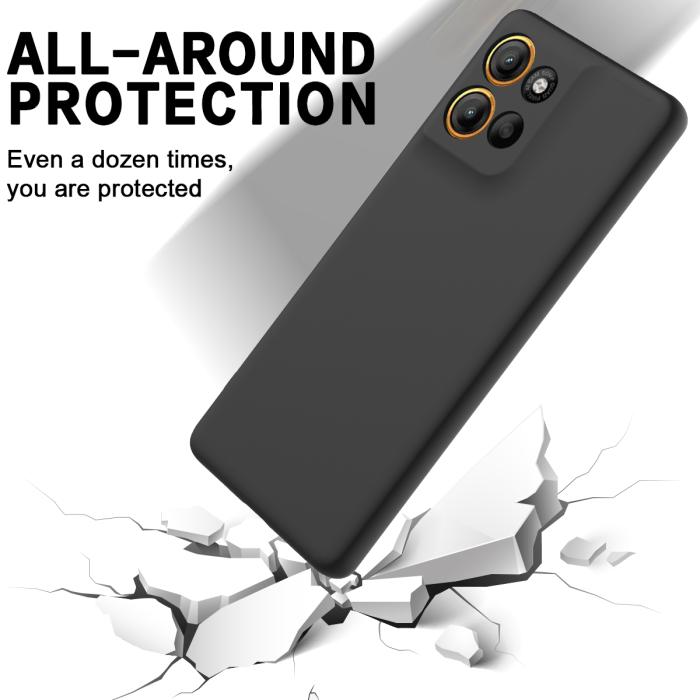Bild 5,  Motorola Moto G56 5G Skal Liquid Silikon Svart