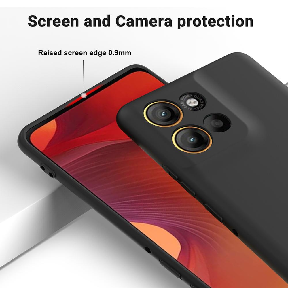  Motorola Moto G56 5G Skal Liquid Silikon Svart