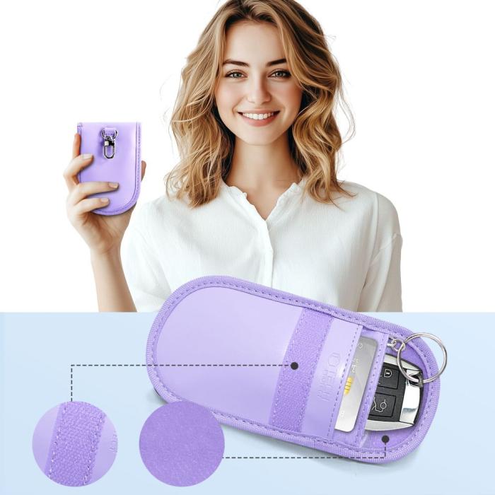 Bild 4, Tech-Protect Tech-Protect RFID Signalblockerande Fodral Lavender