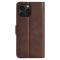  iPhone 16 Pro Max Fodral Flip Läder Brun
