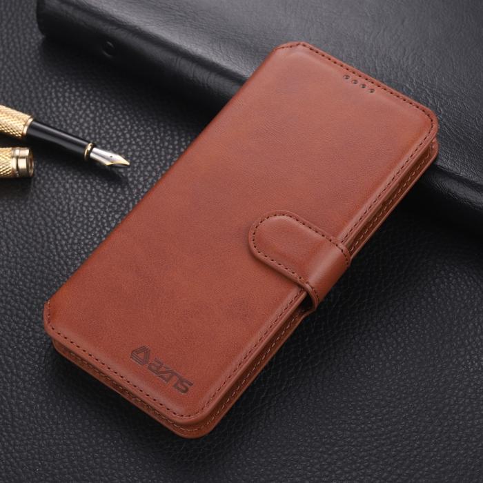 Bild 6, AZNS AZNS Samsung Galaxy S22 Plus Fodral Läder Brun
