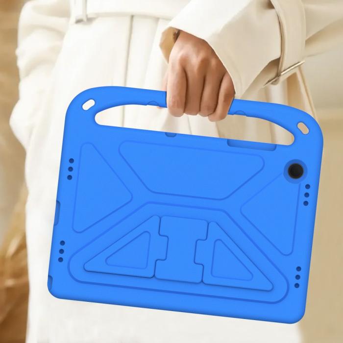 Bild 6,  Samsung Galaxy Tab A9 Plus Skal EVA Kickstand Blå