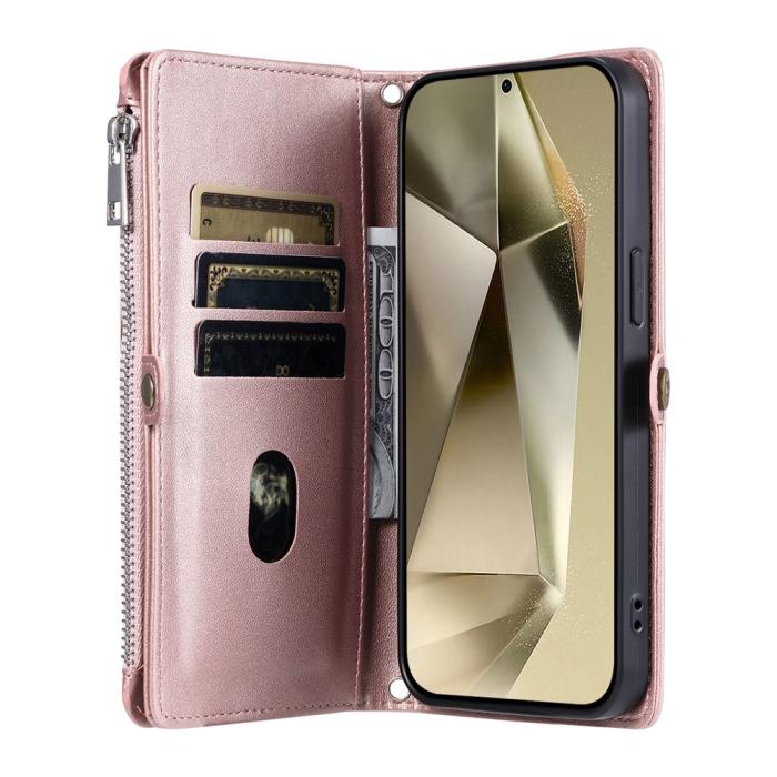 Bild 2,  Samsung Galaxy A27 Fodral Multifunktionellt Roséguld