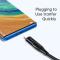 MCDODO Mcdodo Lightning Hona - USB-C Hane Adapter Svart