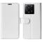  Xiaomi 13T / 13T Pro Fodral Crazy Horse Läder Vit