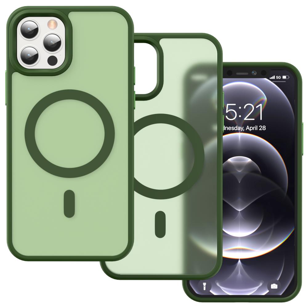ColorPop ColorPop iPhone 12 Pro Max Skal CH MagSafe Matt Grön