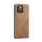 CASEME CASEME iPhone 14 Fodral Retro Flip Brun