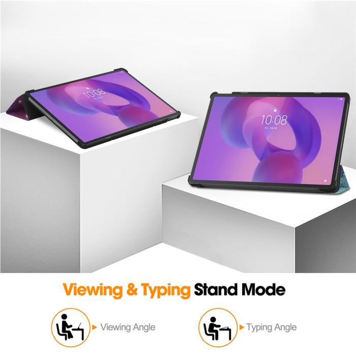 Bild 5,  Lenovo Idea Tab Pro Fodral Tri-Fold Cosmic Space