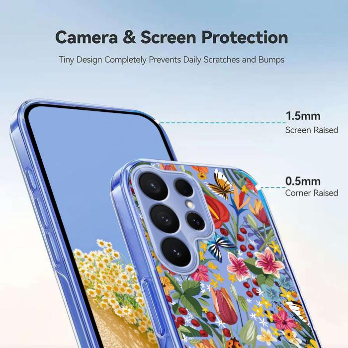 Bild 4,  Samsung Galaxy S26 Ultra Skal Med Tryck Blommor