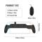 JYS JYS Nintendo Switch / Switch 2 Ergonomiskt Grepp Svart
