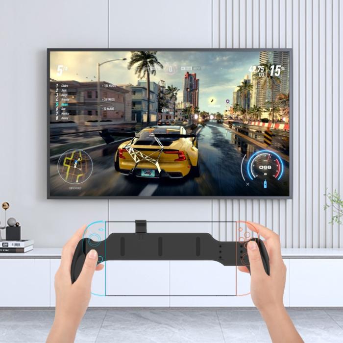 Bild 3, JYS JYS Nintendo Switch / Switch 2 Ergonomiskt Grepp Svart