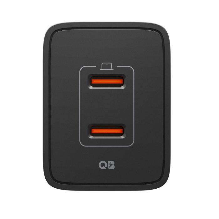 Bild 2, Spigen Spigen 47W Väggladdare USB-C Essential Svart