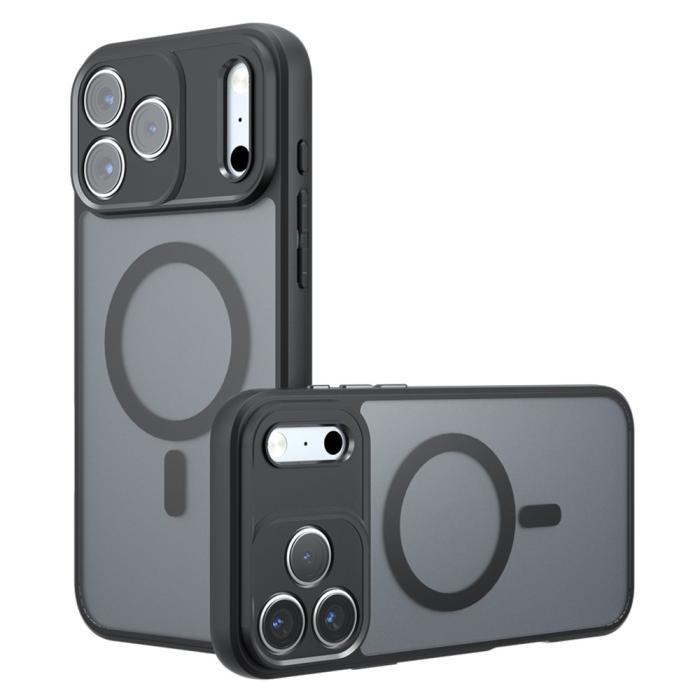 Bild 2,  iPhone 17 Pro Max Skal MagSafe Hybrid Svart