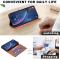 BINFEN BINFEN iPhone Air Fodral RFID Splicing Color Brun