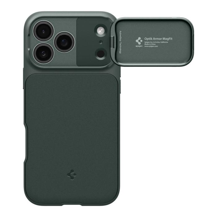 Bild 2, Spigen Spigen iPhone 18 Pro / 17 Pro Skal Optik Armor Mag MagSafe