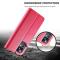 LC.IMEEKE LC.IMEEKE Xiaomi 12T / 12T Pro Fodral Läder Röd/Rosa
