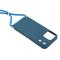  iPhone 17 Pro Skal Med Mobilsnöre TPU Blå