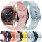  Silikon Armband För Smartwatch (20mm) - Svart