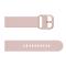  Silikon Armband För Smartwatch (20mm) - Ljus Rosa