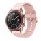  Silikon Armband För Smartwatch (20mm) - Ljus Rosa