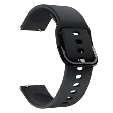  Silikon Armband F&ouml;r Smartwatch (20mm) - Svart
