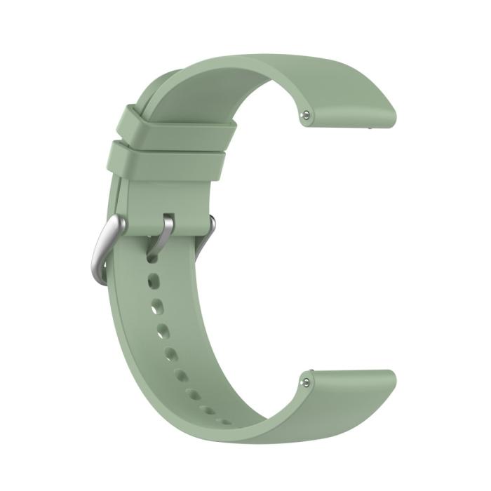Bild 4,  Silikon Armband För Smartwatch (20 mm) - Grön