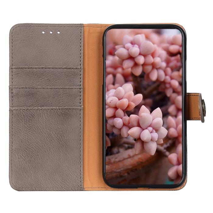 Bild 2, KHAZNEH KHAZNEH Motorola Edge 50 Neo Fodral Läder Khaki