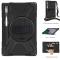  Lenovo Tab P11 Pro Gen 2 Skal 360 Rotation Shockproof Med Rem Svart
