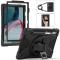  Lenovo Tab P11 Pro Gen 2 Skal 360 Rotation Shockproof Med Rem Svart