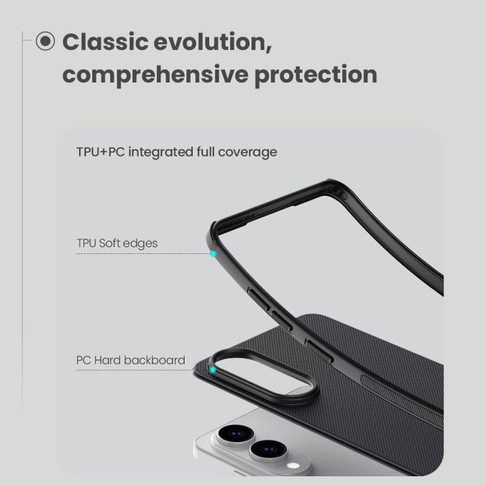 Bild 6, NILLKIN NILLKIN Samsung Galaxy S25 Edge Skal Frosted Shield Grön