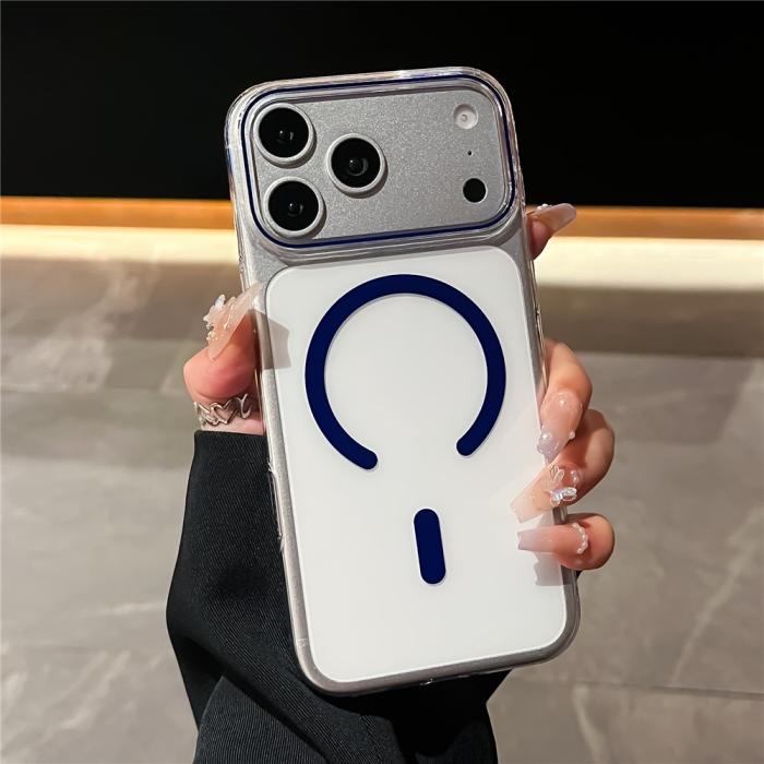 Bild 2,  iPhone 18 Pro / 17 Pro Pro Skal MagSafe Transparent/Blå