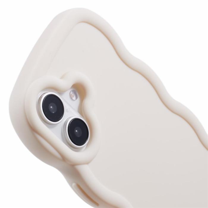 Bild 6,  iPhone 17 Mobilskal Wavy Off White