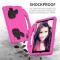  Samsung Galaxy Tab A8 10.5 2021 / A7 10.4 Skal Shockproof EVA Rosa