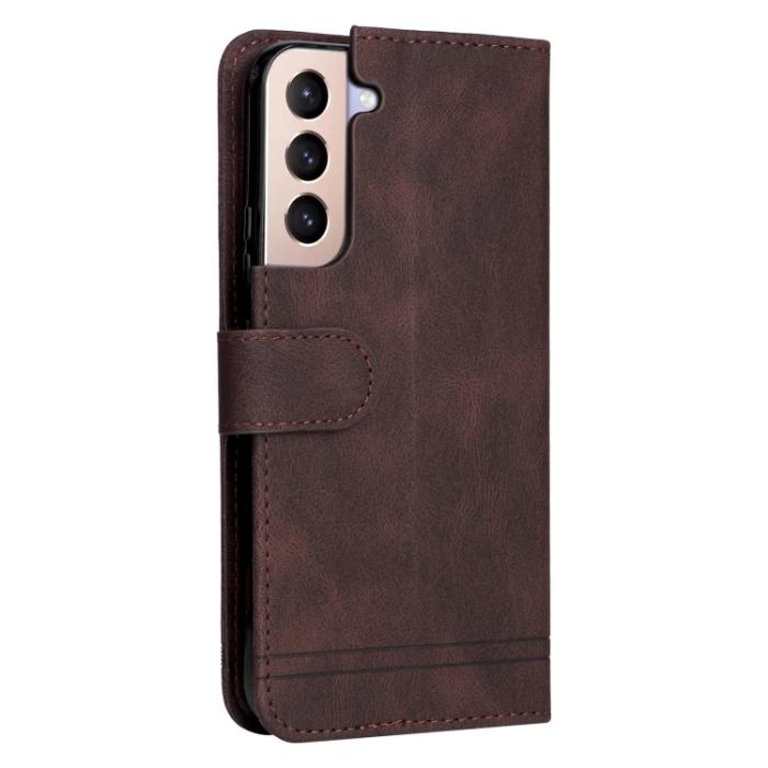 Bild 3,  Samsung Galaxy S22 Fodral Skin Touch Brun