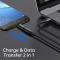 MCDODO Mcdodo USB-C Hona - MicroUSB Hane Adapter Svart
