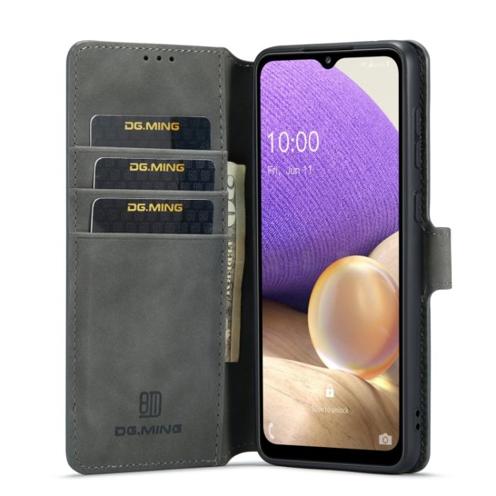 Bild 4, DG.MING DG.MING Samsung Galaxy A33 5G Fodral Retro Grå