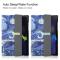  Samsung Galaxy Tab A8 10.5 (2021) Fodral Tri-Fold Brush Painting