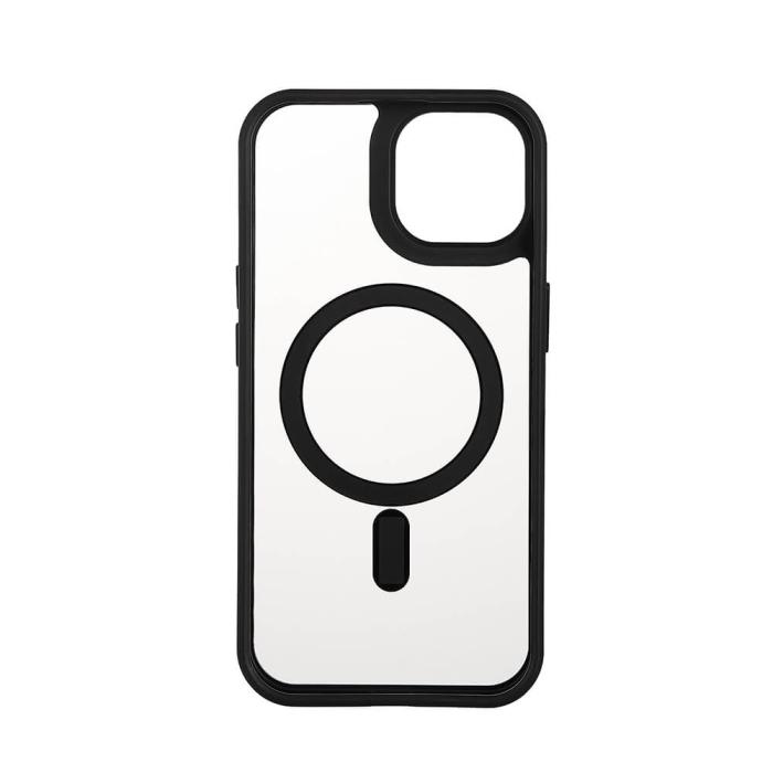 Bild 3, Onsala ONSALA iPhone 15 Skal Bumper MagSafe Svart/Transparent