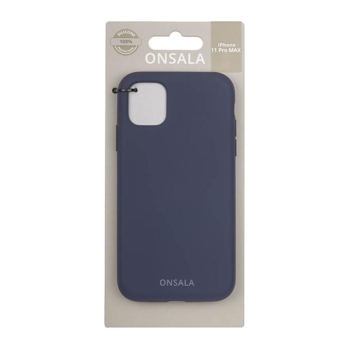 Bild 2, Onsala ONSALA iPhone 11 Pro Max Mobilskal Silikon Cobalt Blue