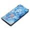  Samsung Galaxy S26 Fodral Med Tryck Blå Marmor
