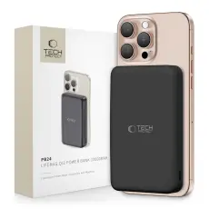 Tech-Protect Tech-Protect 10000 mAh Qi2 MagSafe Powerbank LifeMag Svart