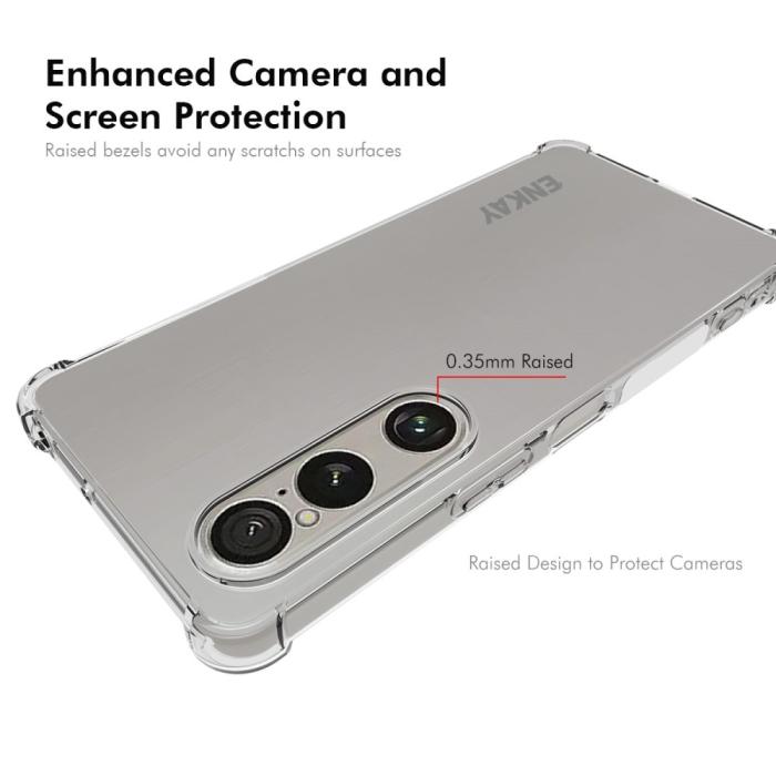 Bild 3, ENKAY ENKAY Sony Xperia 1 VII Skal TPU Shockproof Transparent