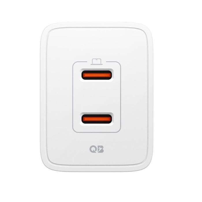 Bild 2, Spigen Spigen 47W Väggladdare USB-C Essential Vit