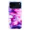  iPhone 17 Pro Max Skal Marmor TPU Rosa / Lila