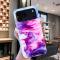  iPhone 17 Pro Max Skal Marmor TPU Rosa / Lila