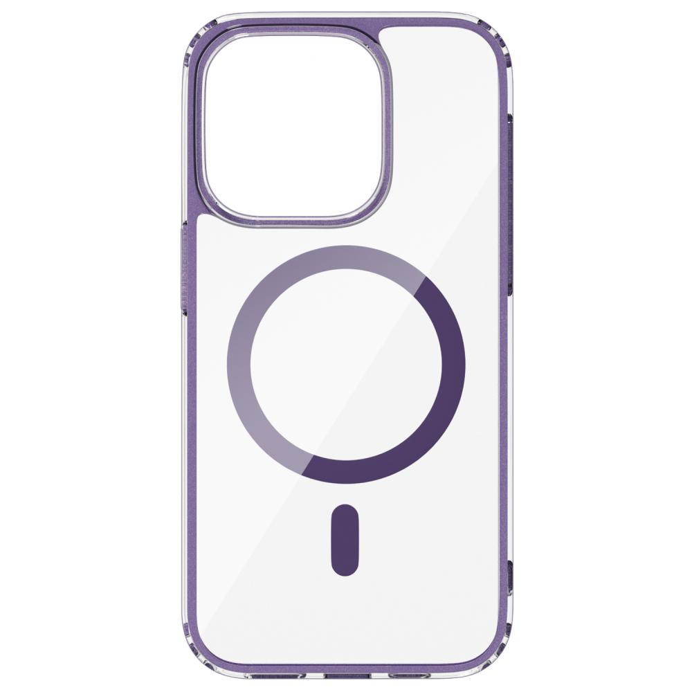 ColorPop ColorPop iPhone 15 Pro Skal CH MagSafe Transparent/Lila