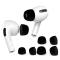 AHASTYLE AHASTYLE AirPods Pro 2/AirPods Pro Öronpluggar 3-PACK Svart