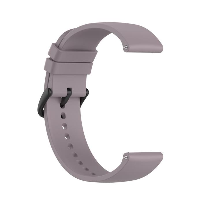 Bild 4,  Silikon Armband För Smartwatch (20 mm) - Violett
