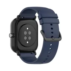  Silikon Armband F&ouml;r Smartwatch (20 mm) - Midnight Blue