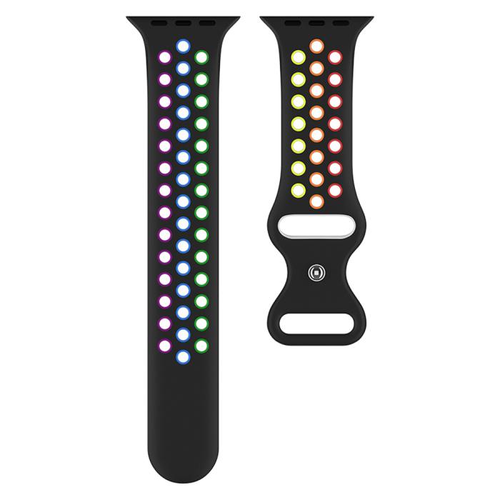 Bild 3, ColorPop Sportarmband Dual-Color Apple Watch 42/44/45/46/49 mm (S/M)